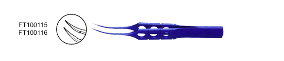 Ophthalmic Surgical Instruments - Curved Tying Forceps