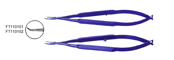 Ophthalmic Surgical Instruments - Curved Needle Holder 