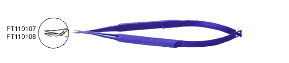 Ophthalmic Surgical Instruments - Curved Needle Holder